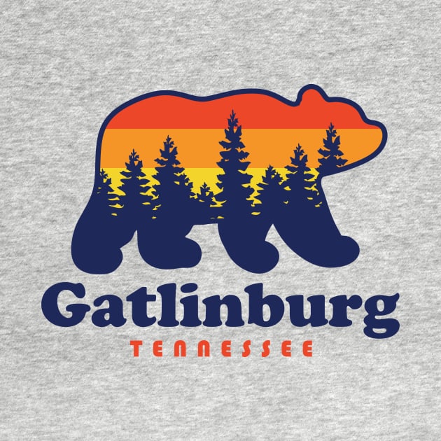 Gatlinburg Tennessee Bear Great Smoky Mountains by PodDesignShop